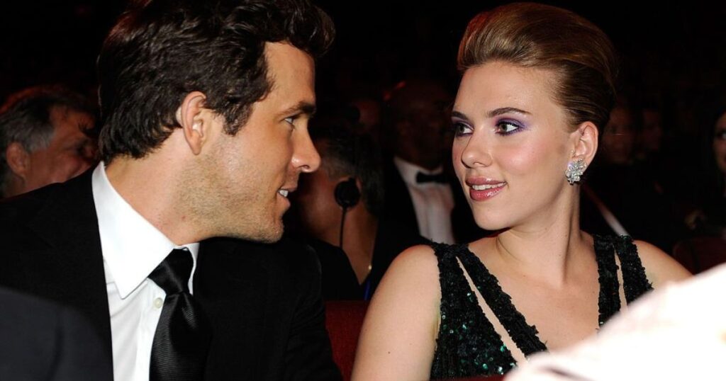 Scarlett Johansson with Ryan Reynolds