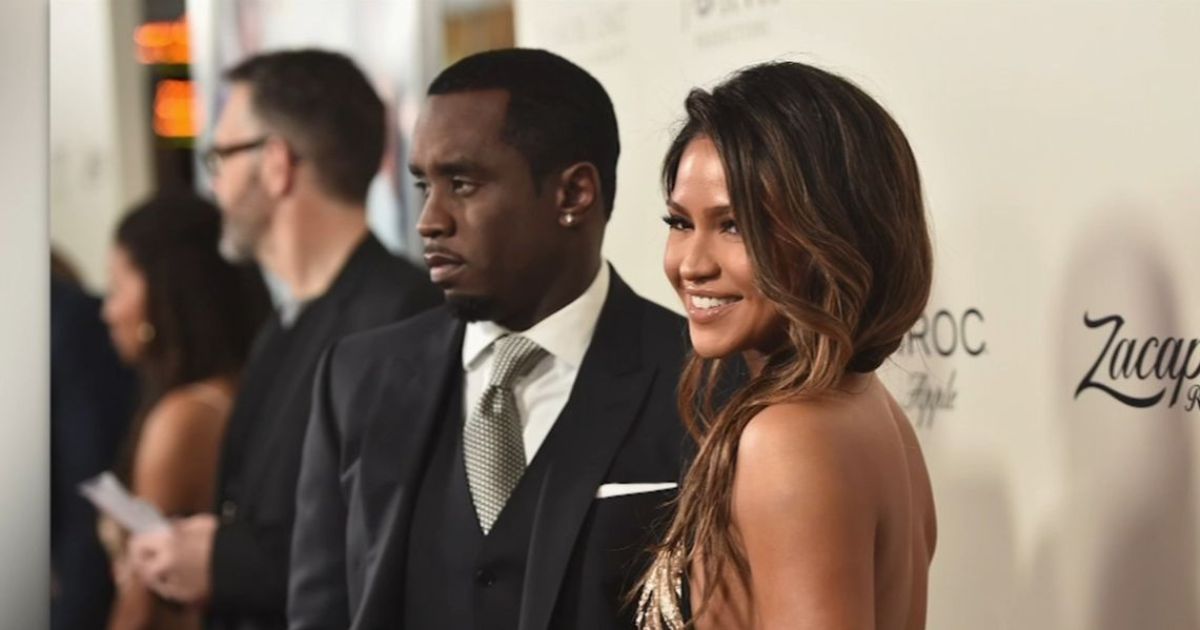Sean Diddy Combs with Cassie Ventura
