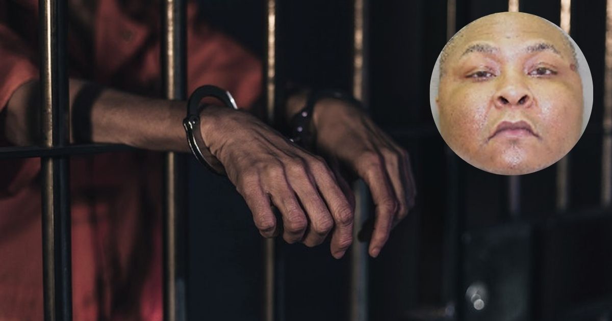 Mugshot of Matthew Johnson, scheduled for execution on May 20, 2025, for a 2012 Texas murder. (Image via UntoldStoriesWeb, background via Open City)