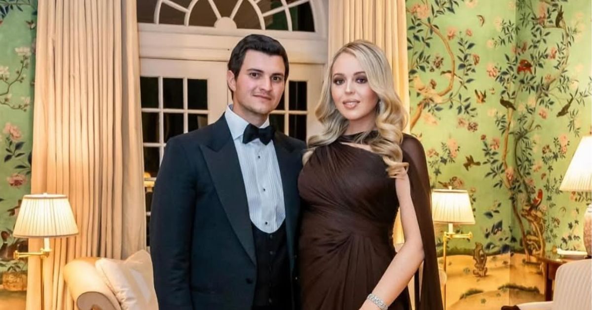 Tiffany Trump with Her Husband Michael Boulos