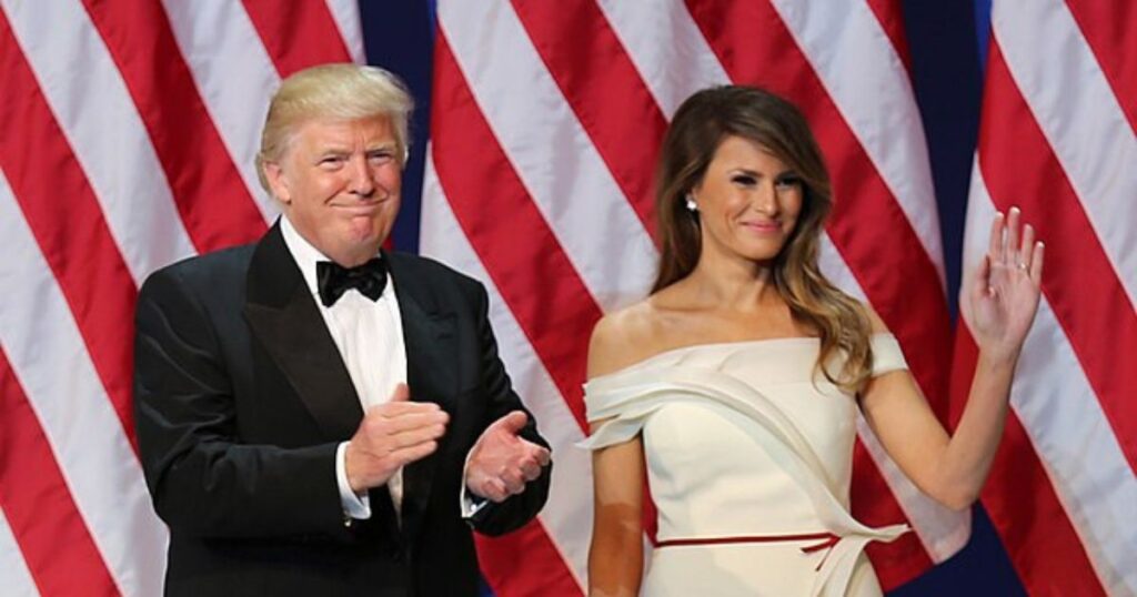Donald Trump and Melania Trump