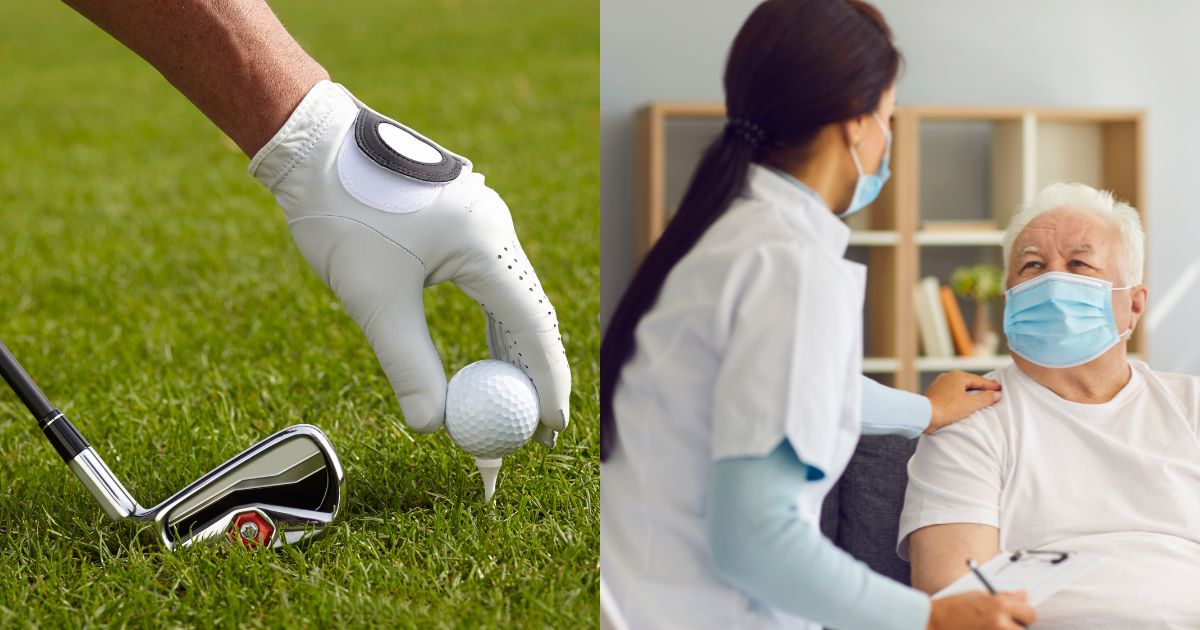 Living within a mile of a golf course may give you Parkinson's disease.