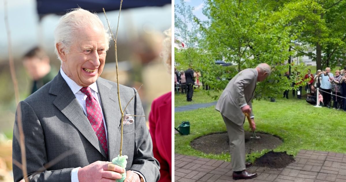 King Charles is on a green diet