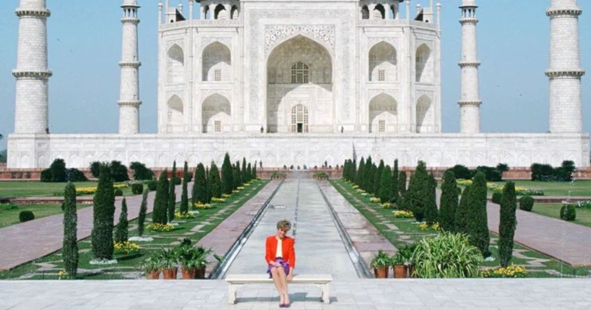 Diana at tajmahal