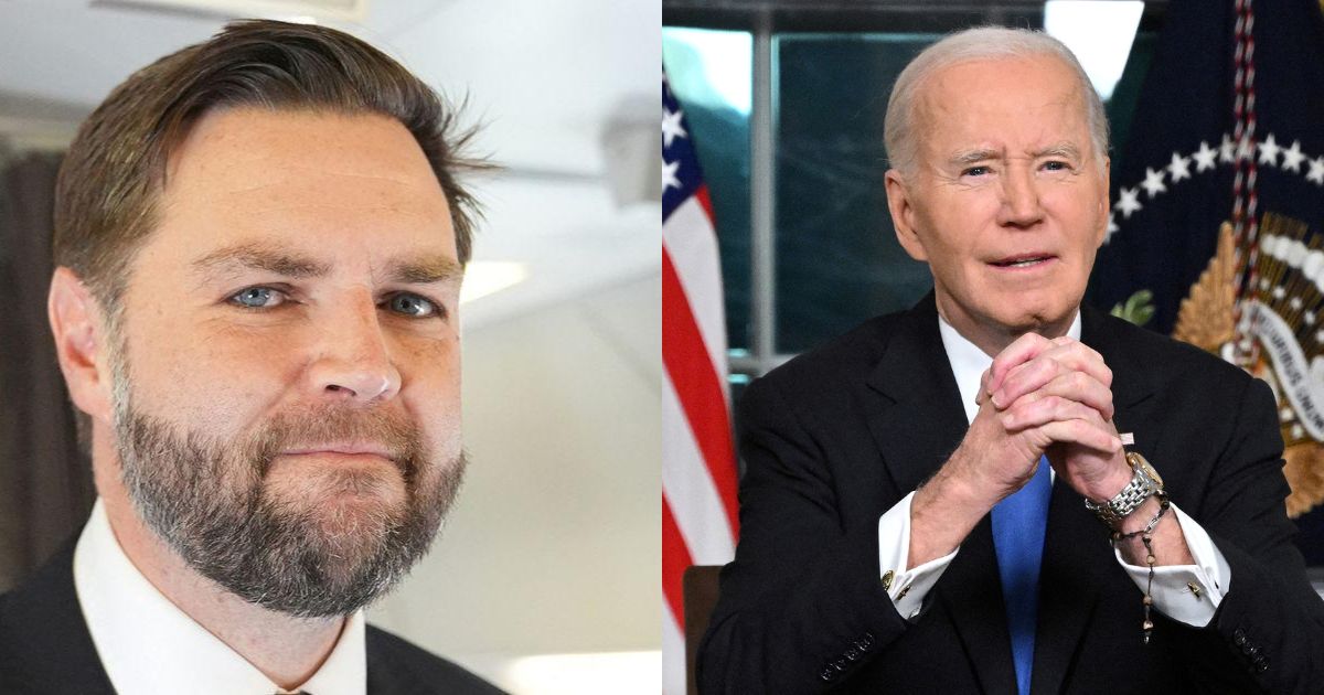 VP JD Vance Former President Joe Biden