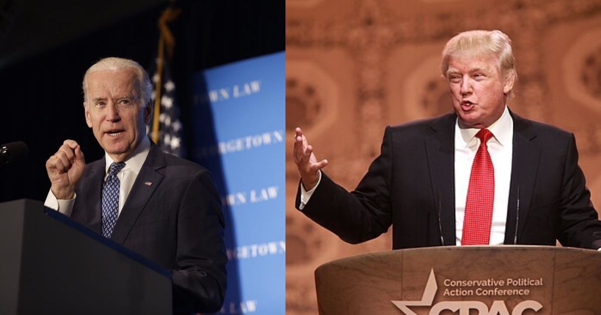 biden and Donald trump