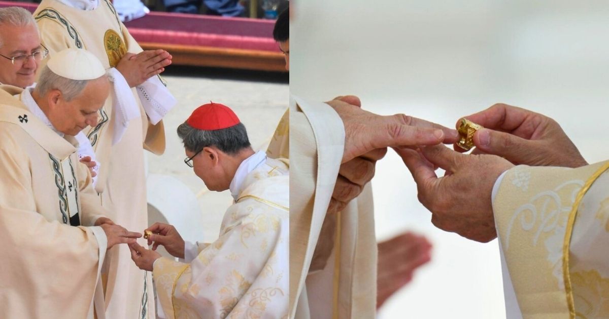 fisherman ring Pope Keo XIV
