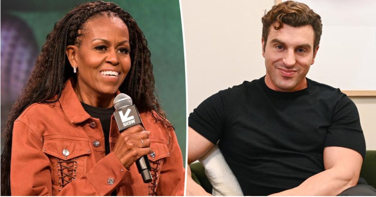 michelle obama and Brian Chesky