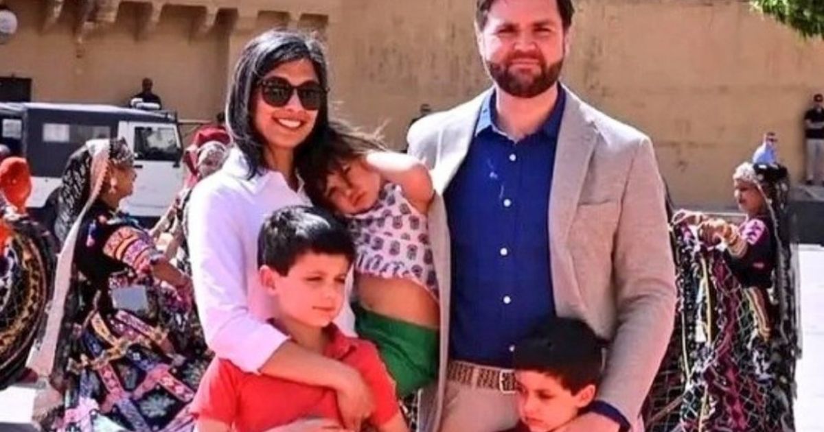 JD Vance family