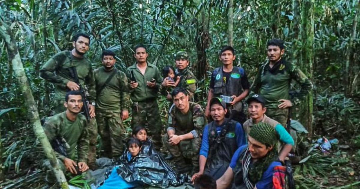 4 children survived after plane crash in Amazon