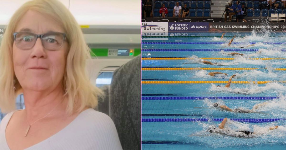 Anne Isabella Coombes, a 67-year-old trans swimmer ( left- @hereswhykevin|Instagram) and (right- Marc (via Flickr)