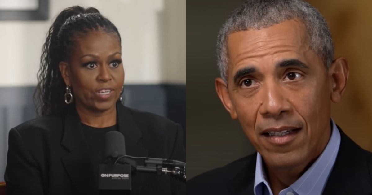 Michelle Obama and Barack Obama