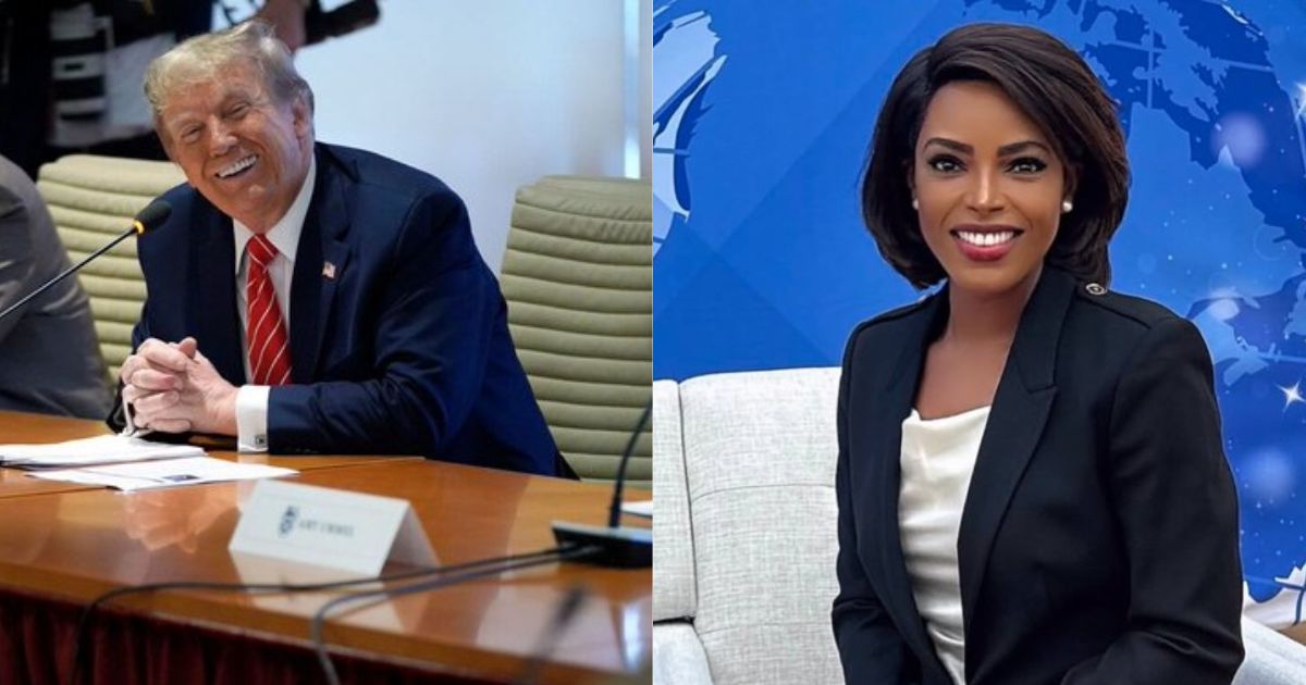 Donald Trump is smitten by African reporter