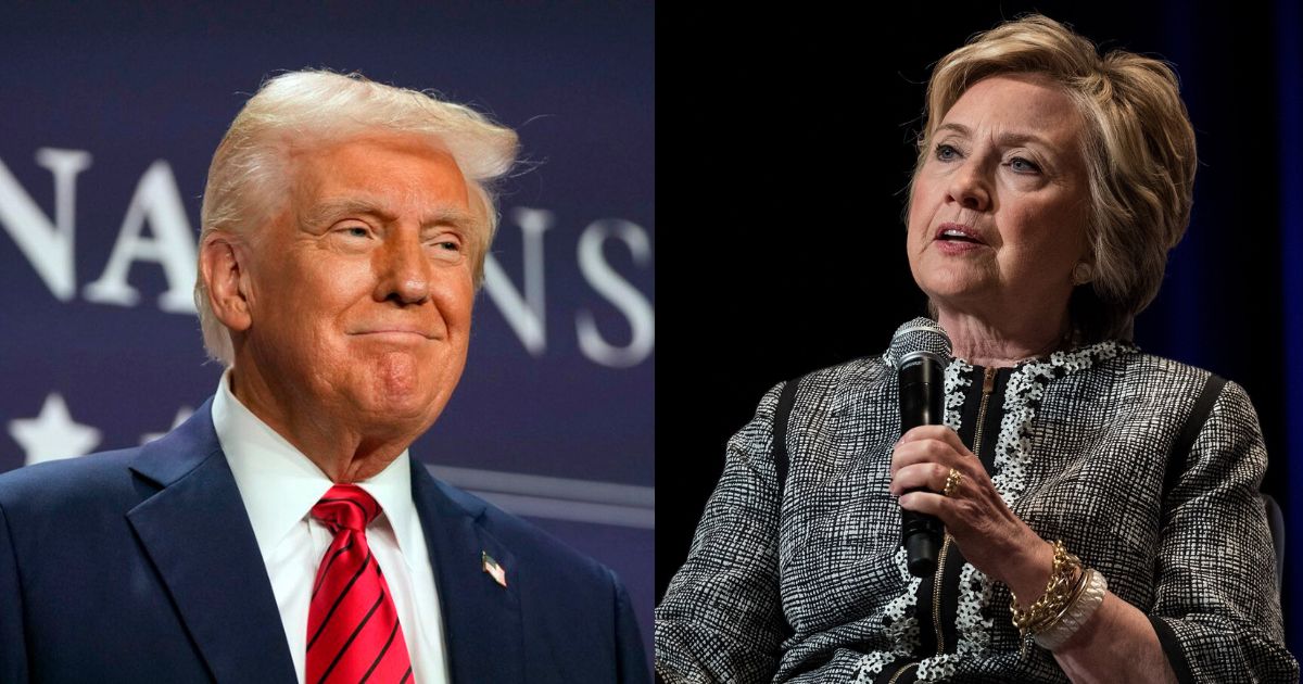 Donald Trump replaces portrait of Hillary Clinton