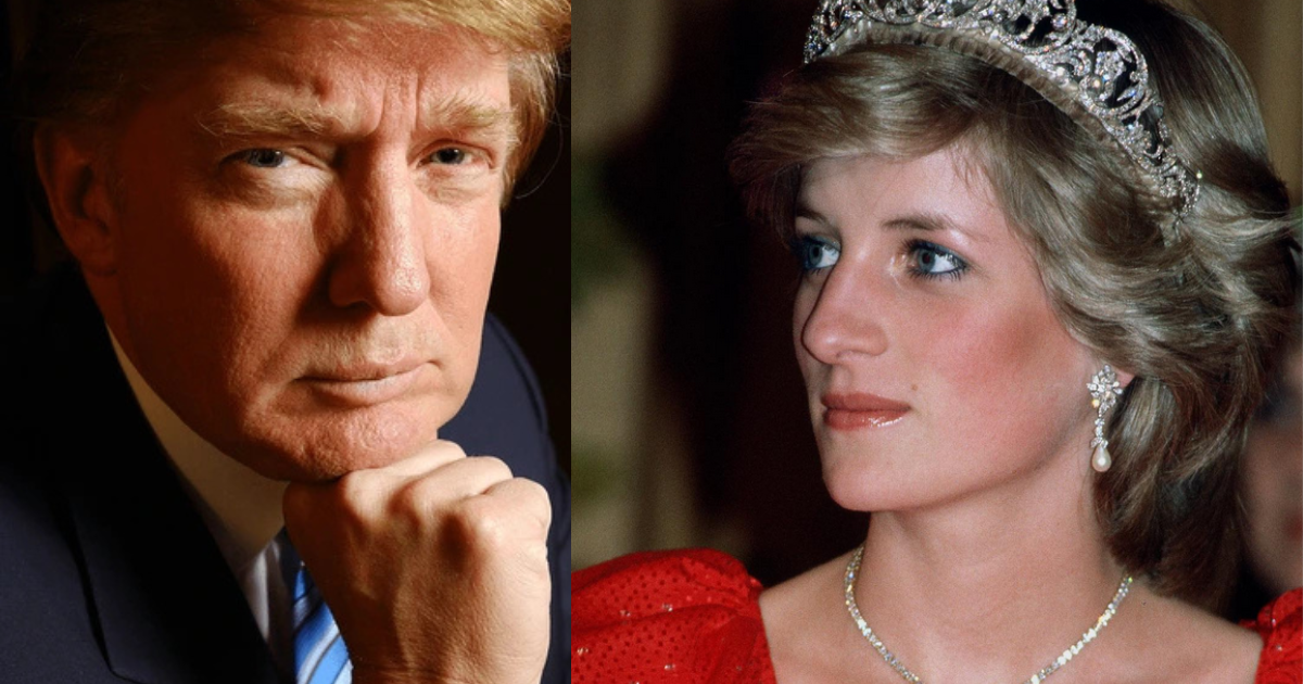 Donald Trump was keen on dating Princess Diana