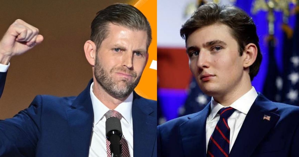 Eric and Barron trump