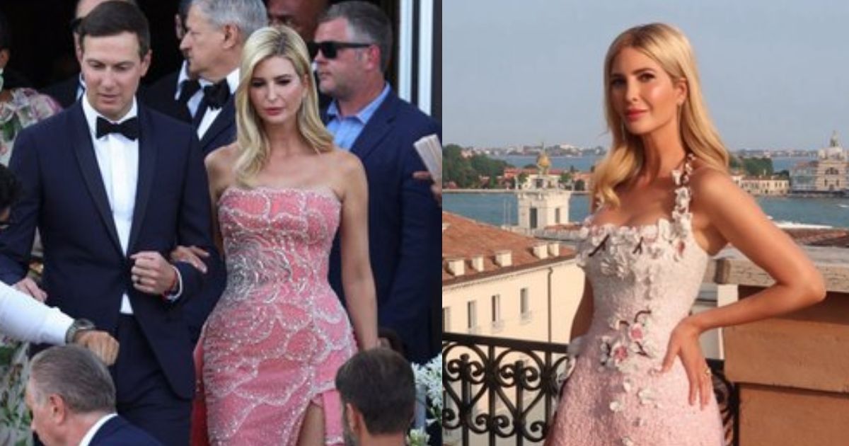 Ivanka Trump at Bezos-Sanches Wedding
