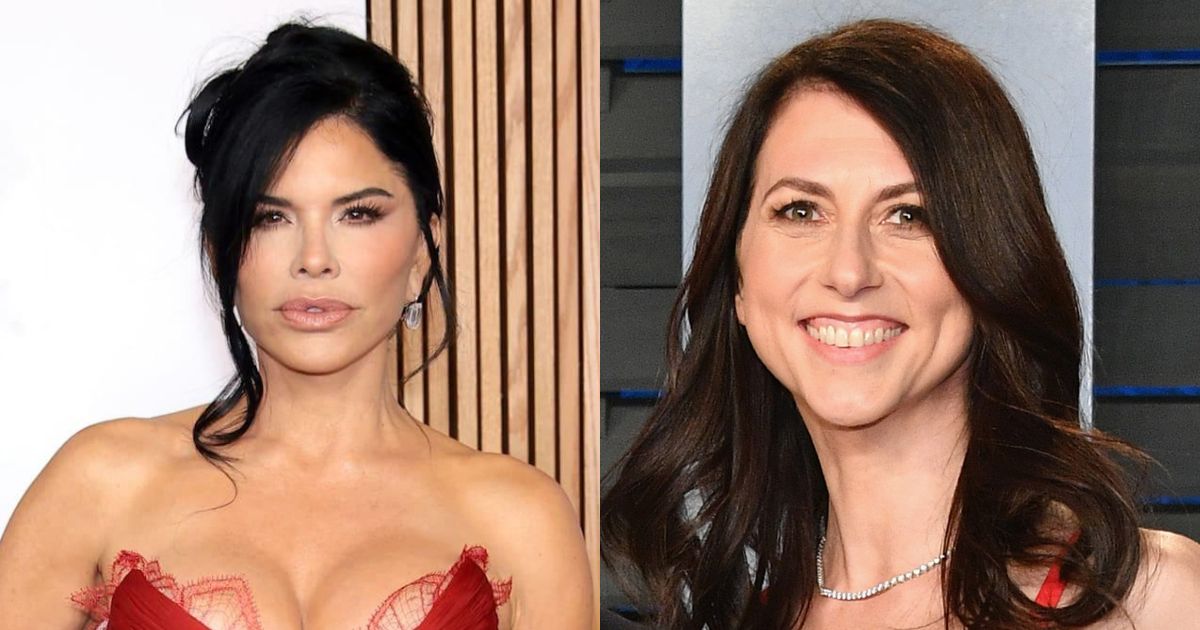 Lauren Sanchez and Mackenzie Scott