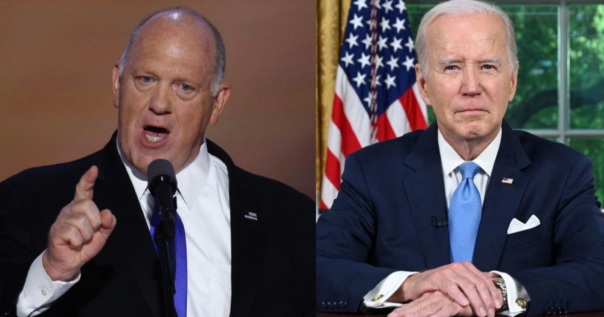 Tom Homan and Joe Biden