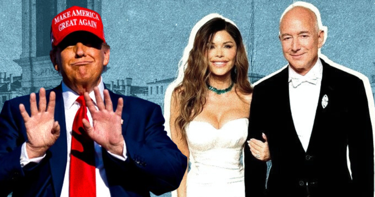 Trump rejects Jeff Bezos and Lauren Sanchez's wedding
