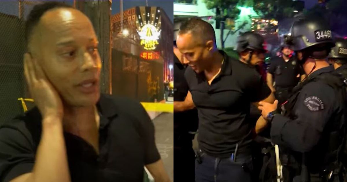 reporter 'briefly' detained by LAPD during LA protest