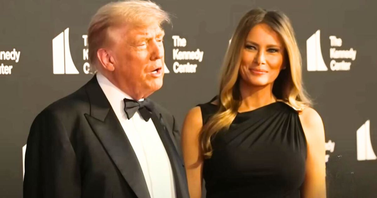 Donald Trump and Melania Trump at Kennedy Center