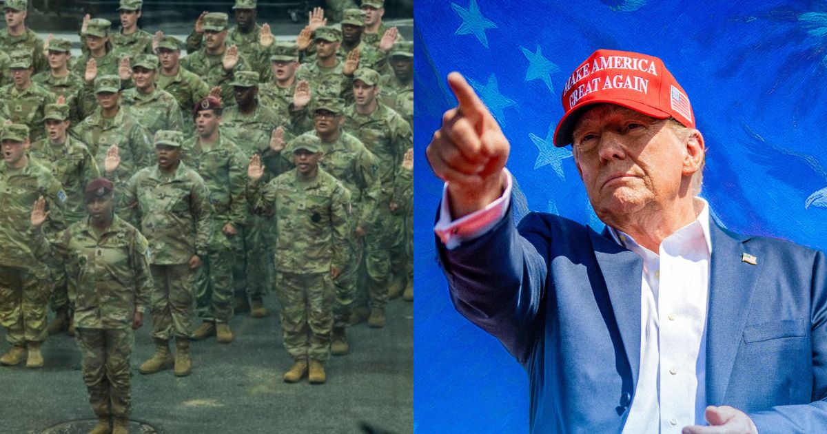 Donald Trump gets mocked for a mistake during military parade speech