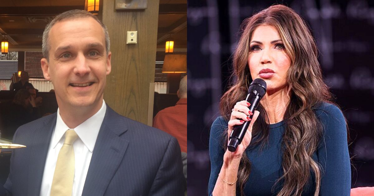 Corey Lewandowski and Kristi Noem