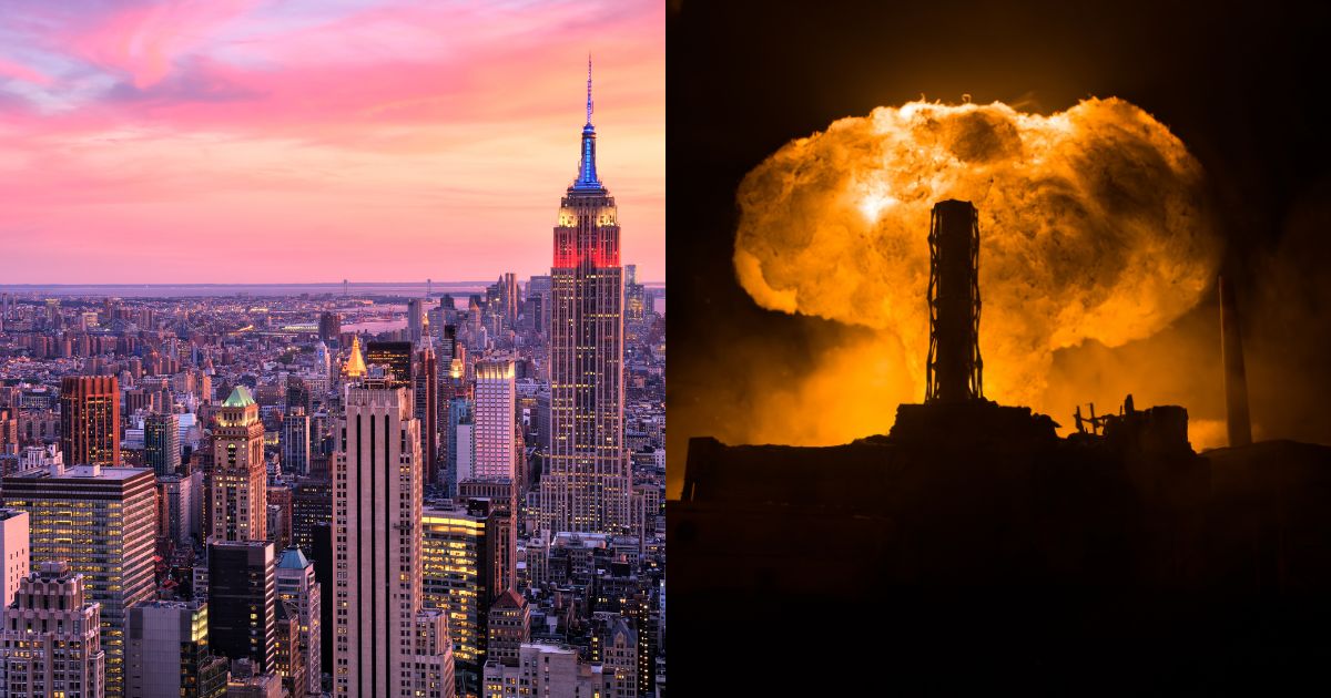 Map shows what a nuclear bomb could do to New York