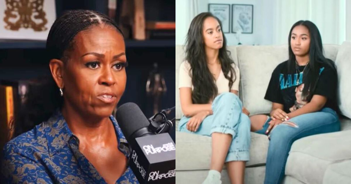 Michelle Obama had to deal wit her daughters' smoking habits