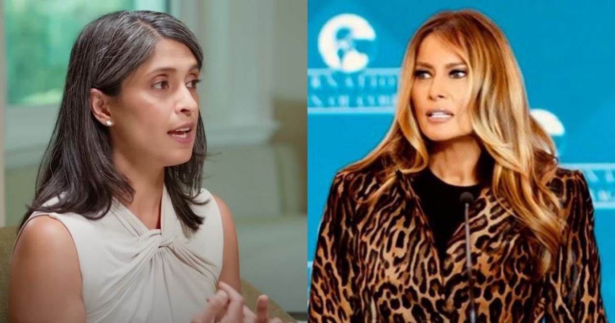 Usha Vance and Melania Trump