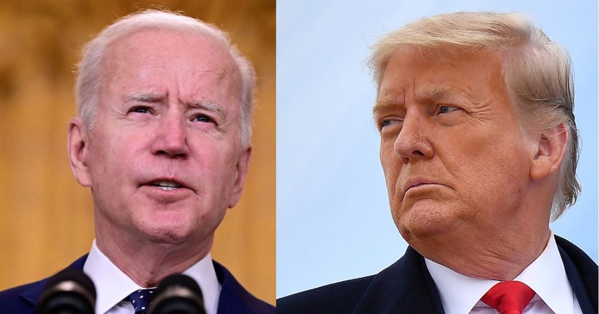 Donald Trump and Joe Biden