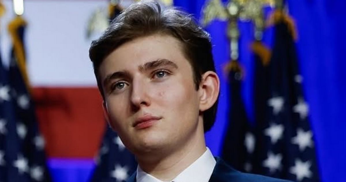 Barron Trump is missing the spotlight