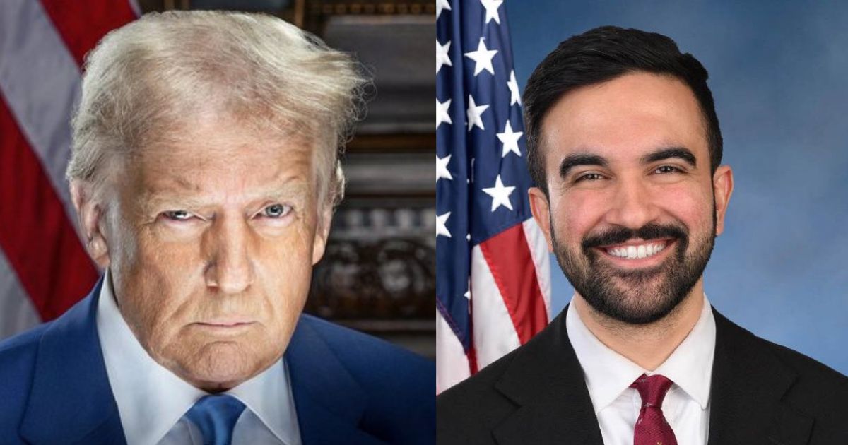Donald Trump and Zohran Mamdani