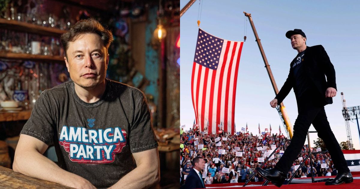Can Elon Musk Be the Next President? Here's Why the Answer Is No. ( left-@iamnot_elon|X.com) and ( right-@UpdateNews724|X.com)