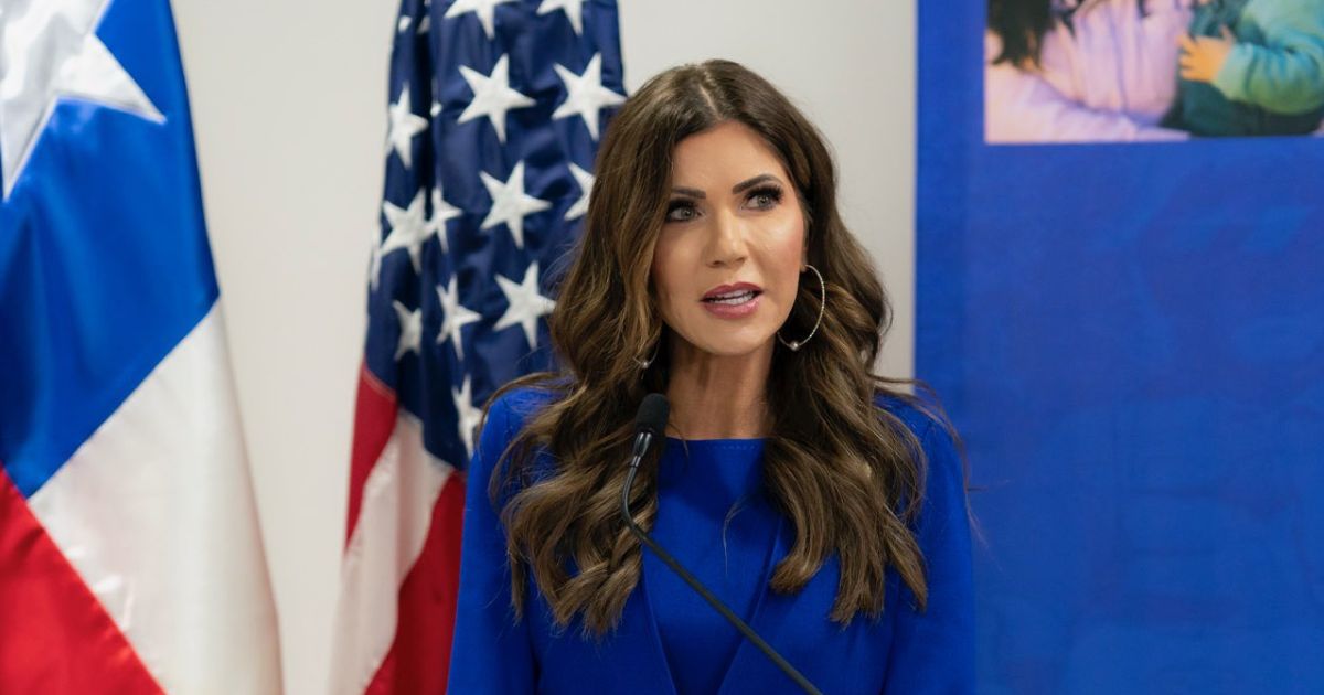 Homeland Security Secretary Kristi Noem (@Sec_Noem|X).