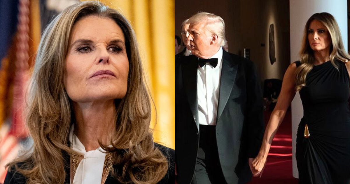 JFK's Niece, Maria Shriver, Is Not Happy About Kennedy Center's MAGA Branding (image source: X/@krone_at,