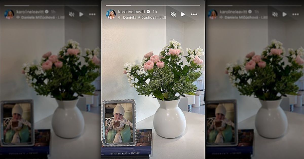 Karoline Leaviit Cryptic Post