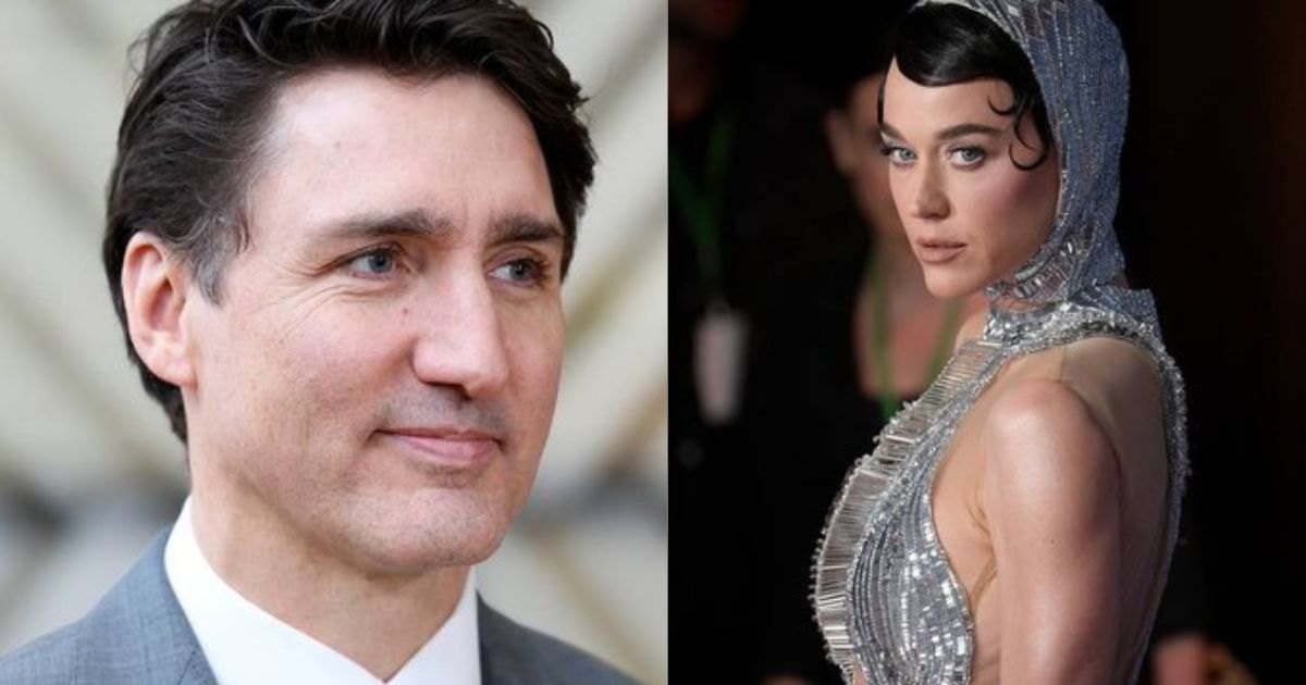 Red Flags between Justin Trudeau and Katy Perry.