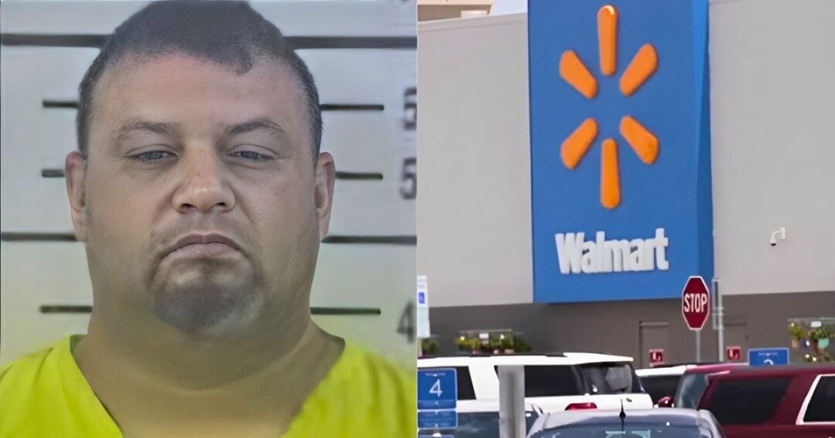 The Kingsville Walmart (R) where a newborn was found deceased in a restroom trash can, and the dad (L) of the teen mom was arrested