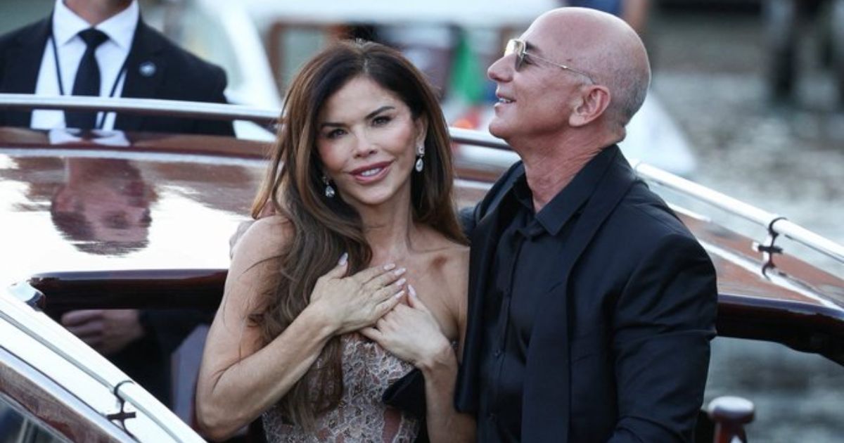 Lauren Sanchez calls herself the luckiest woman in world