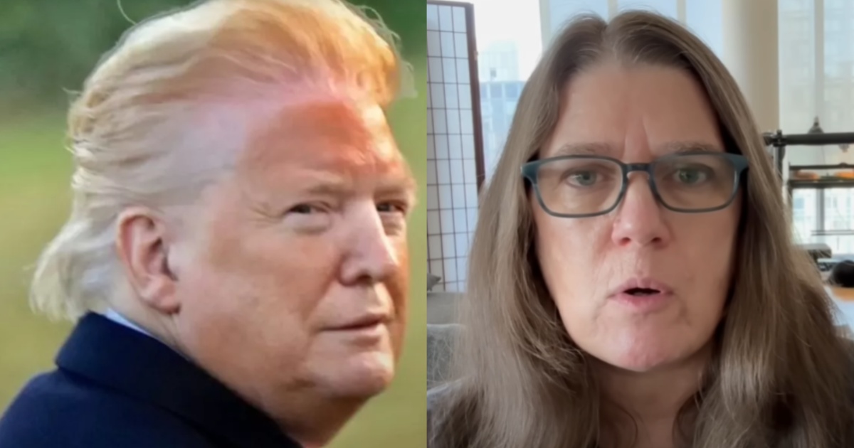 Mary Trump and Donald