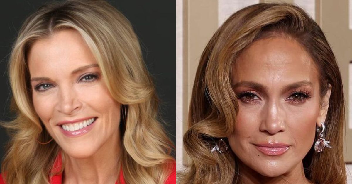Megyn Kelly (@TuckerCNews|X) and Jennifer Lopez (@scoopsandfilms|X)