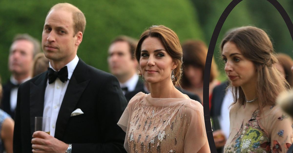 Prince William's Alleged Affair with Rose Hanbury While Being Married to Kate Middleton (image source: X/@celebitchy)