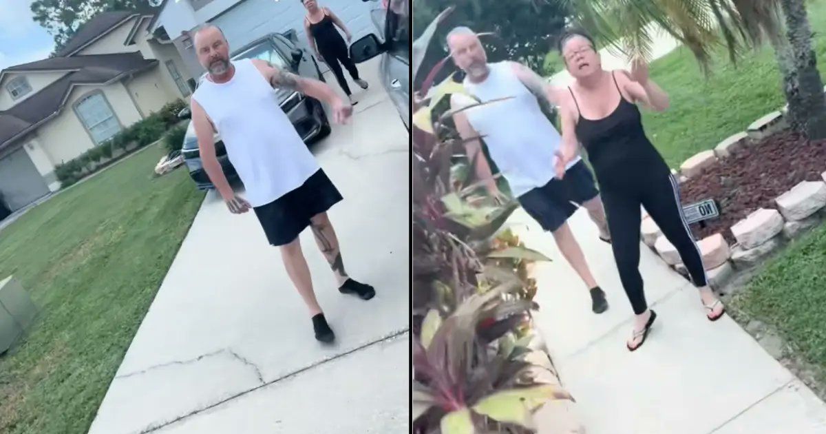 White Couple Abuses Black Man For Doing His Job