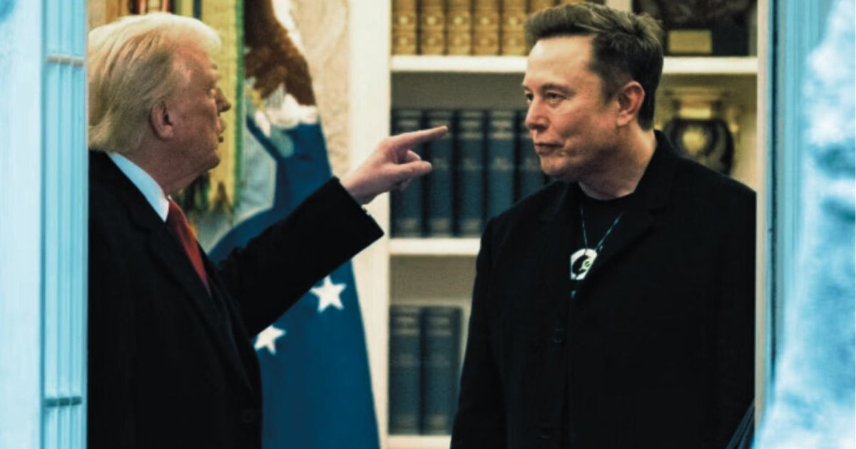 Elon musk vs trump