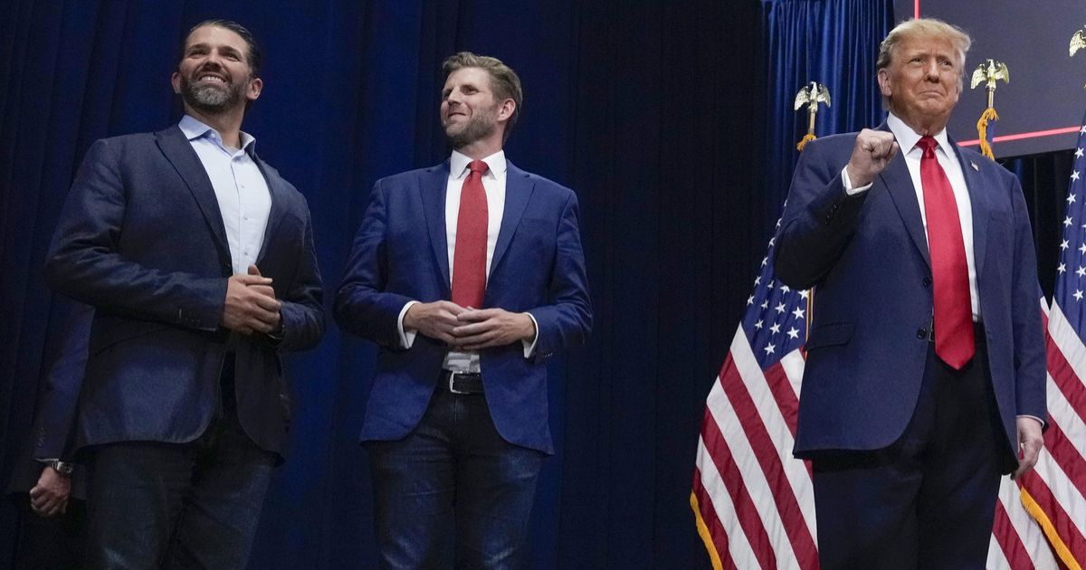 Donald Trump and his sons