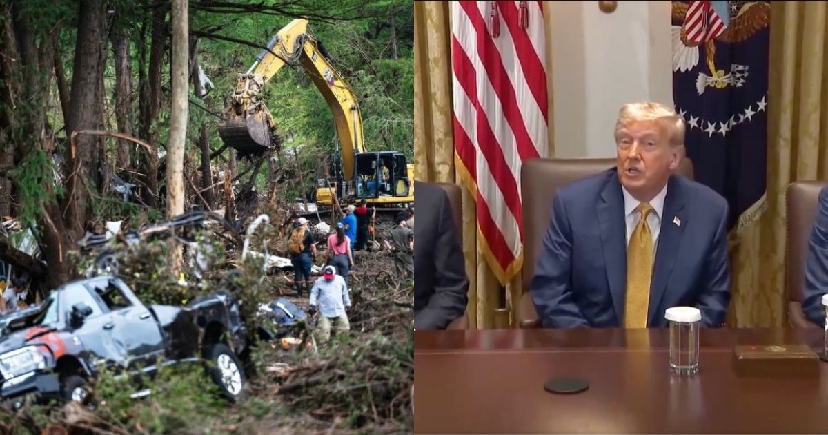 Donald Trump Texas flood