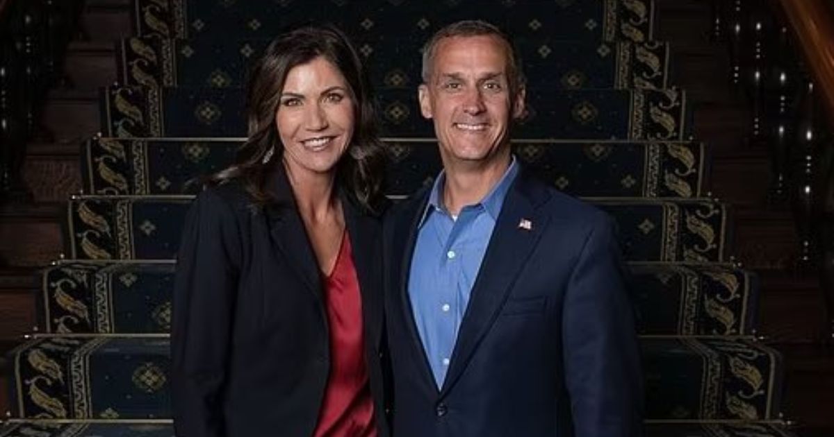 Corey Lewandowski supporting Kristi Noem at DHS