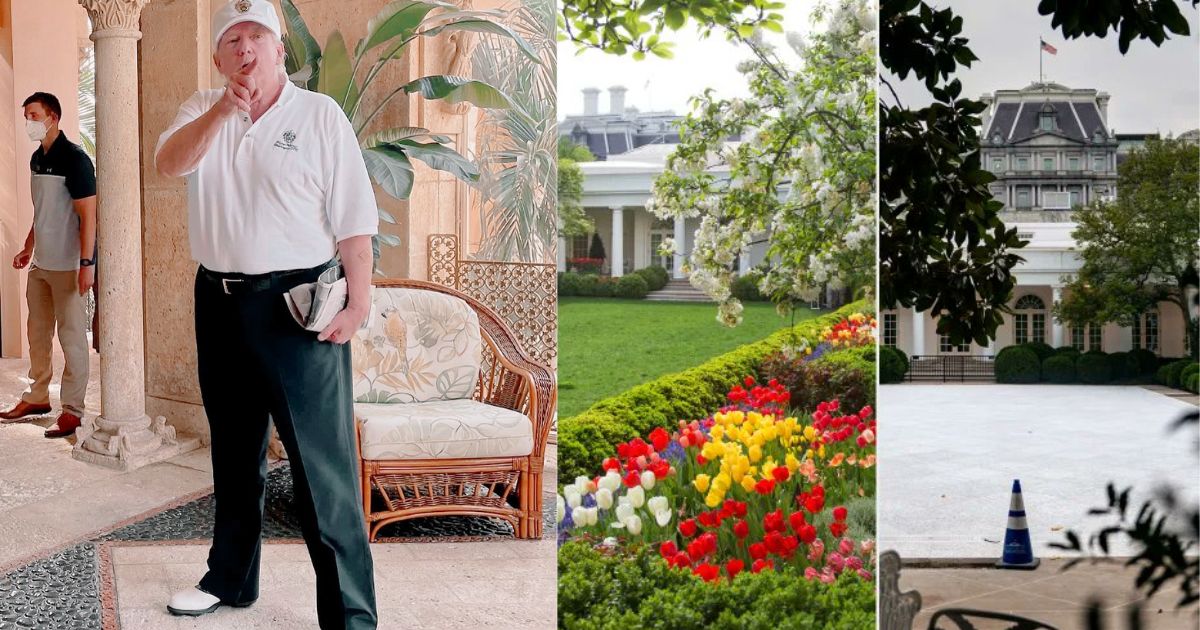 Donald Trump is renovating The White House